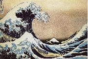 unknow artist Kanagawa surfing oil painting picture wholesale